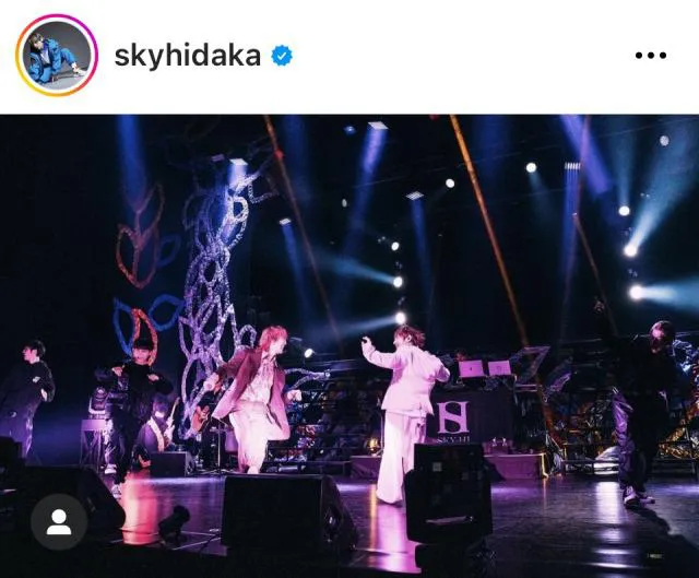 ※画像はSKY-HI公式Instagram (skyhidaka)より