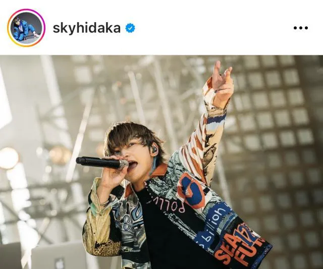 ※画像はSKY-HI公式Instagram (skyhidaka)より