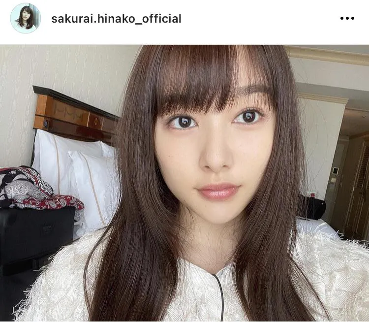 ※桜井日奈子オフィシャルInstagram(@sakurai.hinako_official)より