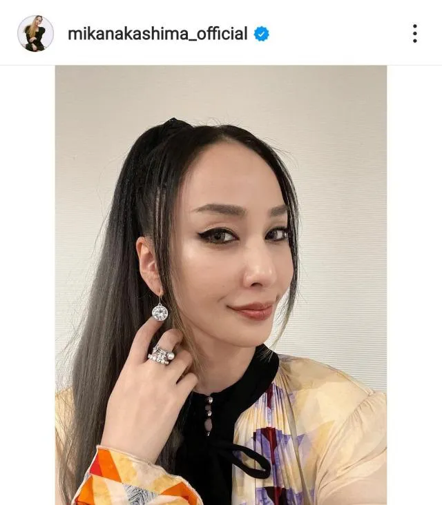 ※中島美嘉公式Instagram(mikanakashima_official)より