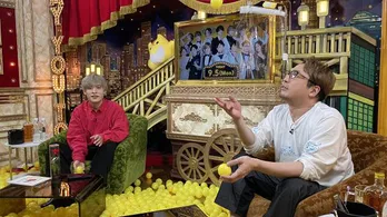 安元洋貴「今の会社での立場は」の質問にブリーフ姿の岡本信彦「代表取締役です」＜声優と夜あそび＞