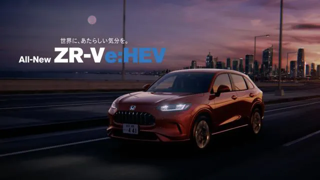 新CM「ZR-V e:HEV『NEW Honda SUV』篇」より