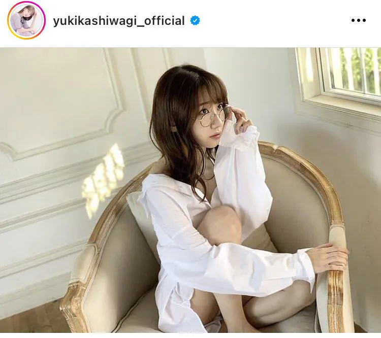 ※柏木由紀公式Instagram(yukikashiwagi_official)より