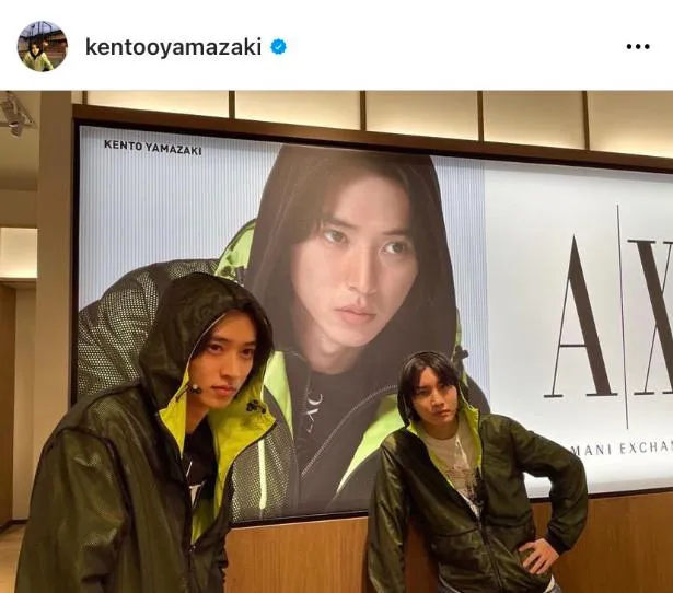 ※画像は山崎賢人オフィシャルInstagram(kentooyamazaki)より