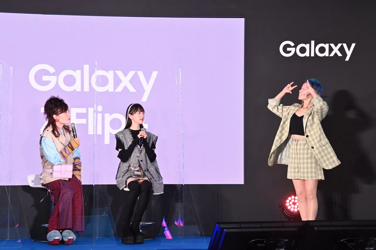 『Galaxy新製品発表・スマホファッションお披露目会』