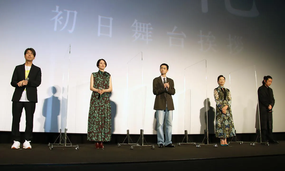 映画「百花」初日舞台あいさつより