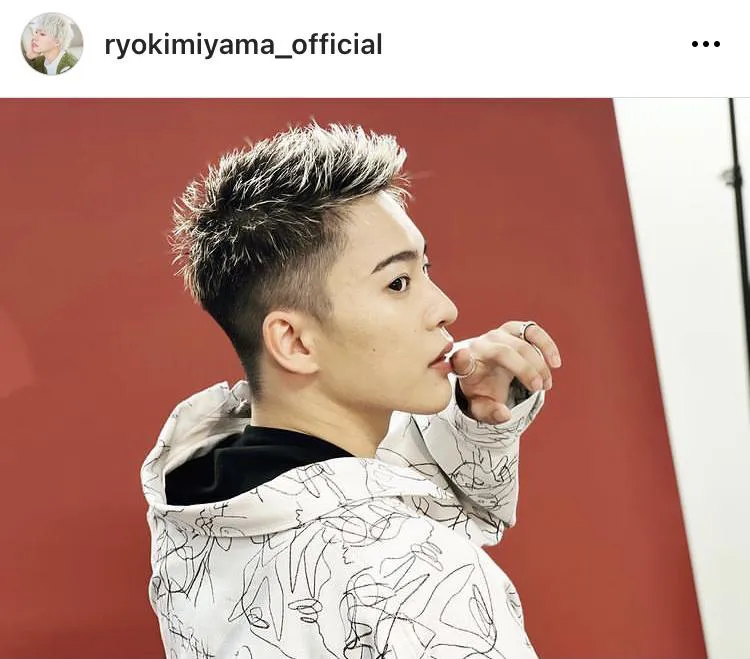 ※画像は三山凌輝Instagram (ryokimiyama_official)より