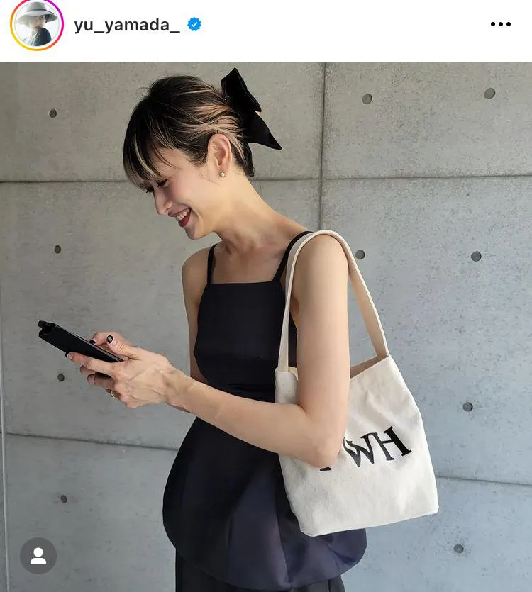 ※山田優公式Instagram(yu_yamada_)より
