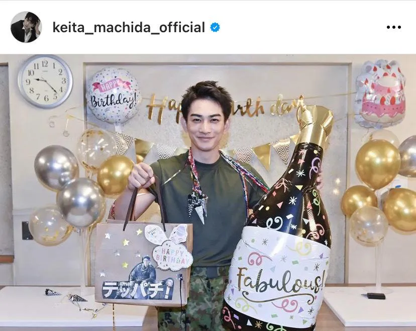 ※町田啓太オフィシャルInstagram(keita_machida_official)より