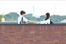 長尾謙杜が耳を真っ赤に…“健太”役で懸命さ伝わる名演 飯沼愛“小梅”へ思い伝える<パパムス最終回>