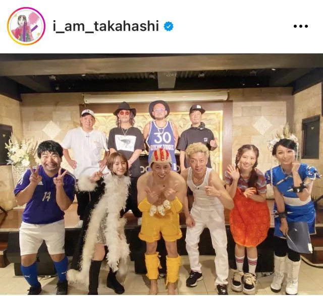 ※画像は高橋愛Instagram (i_am_takahashi)より