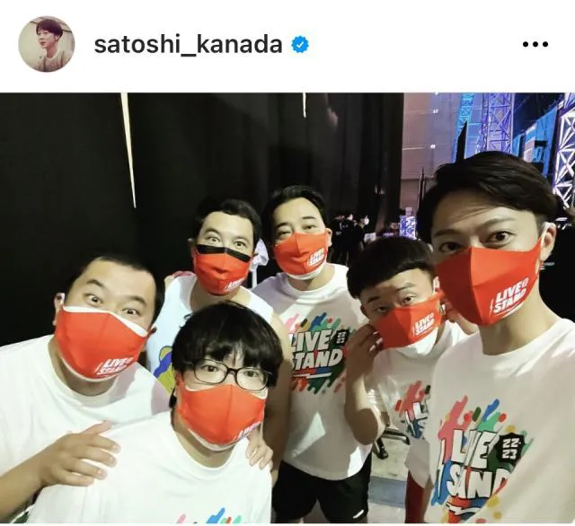 ※画像は、はんにゃ金田哲Instagram(satoshi_kanada)より