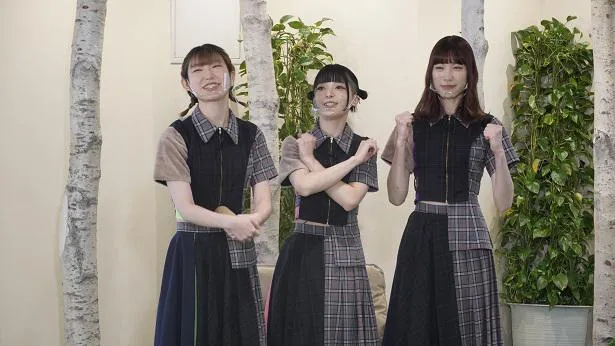 ハナエ、ミユキ、カエデ(左から)