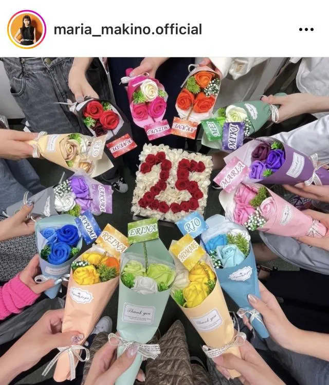 ※画像は牧野真莉愛Instagram(maria_makino.official)より