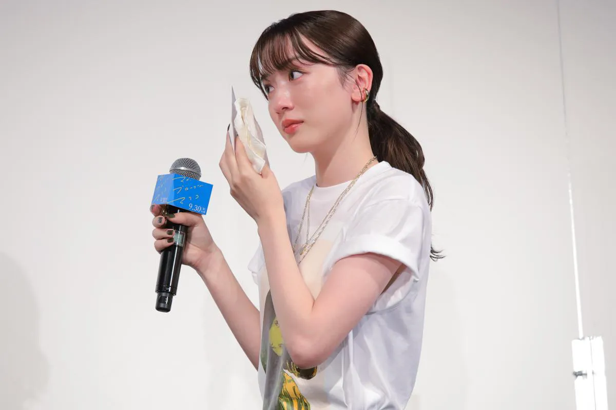 永野芽郁が映画「マイ・ブロークン・マリコ」の公開直前イベントに登壇