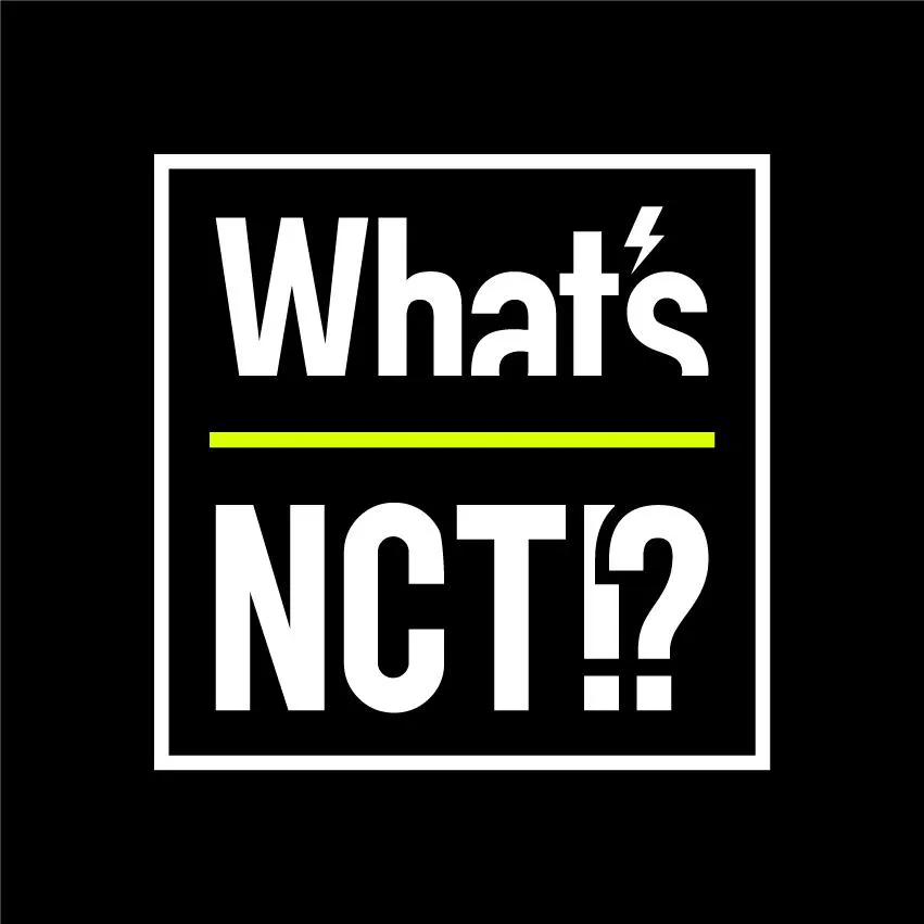 新番組「What’s NCT⁉」ロゴ黒ver