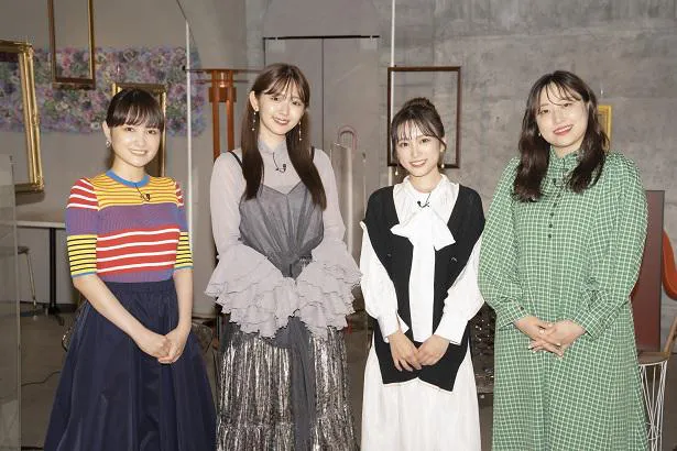 ABEMAオリジナル恋愛番組「HEART SIGNAL JAPAN」のスタジオゲストに決定した鈴木愛理(写真左から2番目)