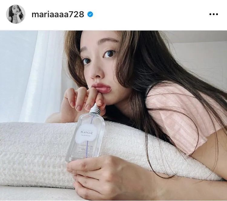 ※谷まりあオフィシャルInstagram(mariaaaa728)より