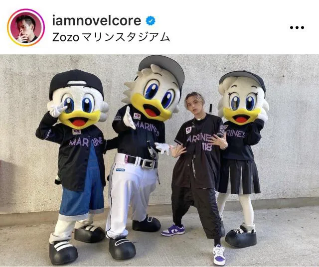 ※画像はNovel Core Instagram (iamnovelcore)より