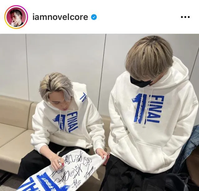 ※画像はNovel Core Instagram (iamnovelcore)より