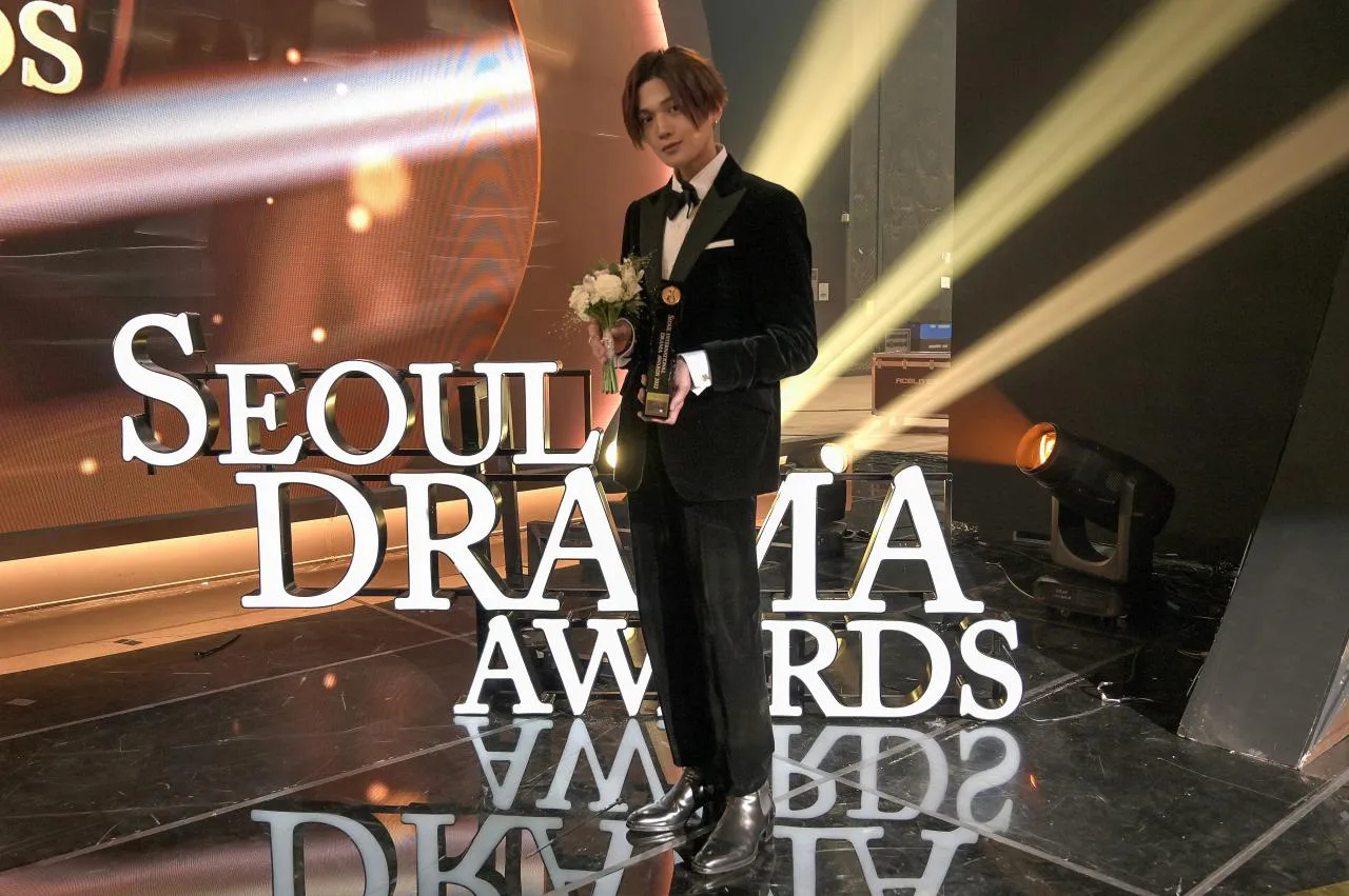 アジア最大級ドラマ国際コンクールである第17回「ソウルドラマアワード」で「アジアスター賞」を受賞した八木勇征