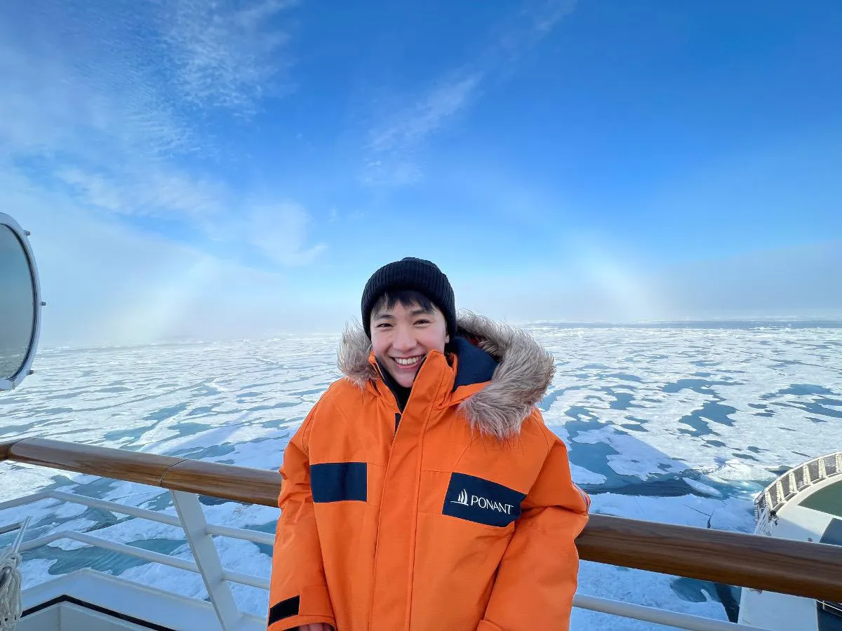 【写真】木戸大聖の旅の途中には、北極取材ならではの絶景も！