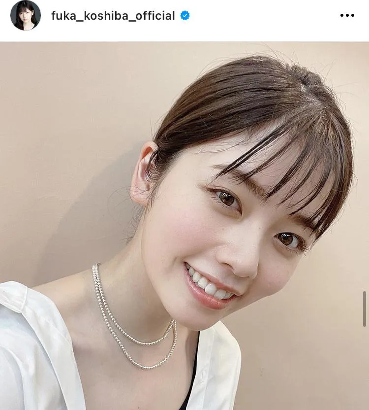 ※画像は小芝風花公式Instagram(fuka_koshiba_official)より