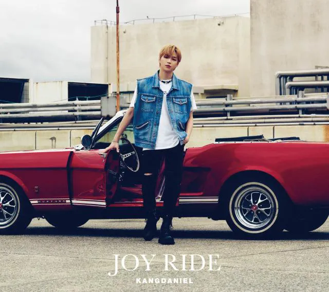 【写真】KANGDANIEL「Joy Ride」初回限定盤ジャケット