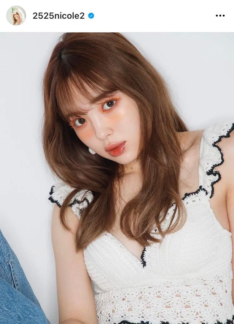 ※藤田ニコル公式Instagram(2525nicole2)より