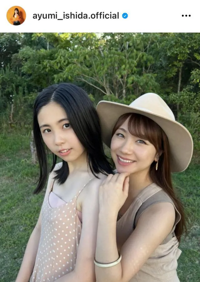 ※画像は石田亜佑美Instagram(ayumi_ishida.official)より