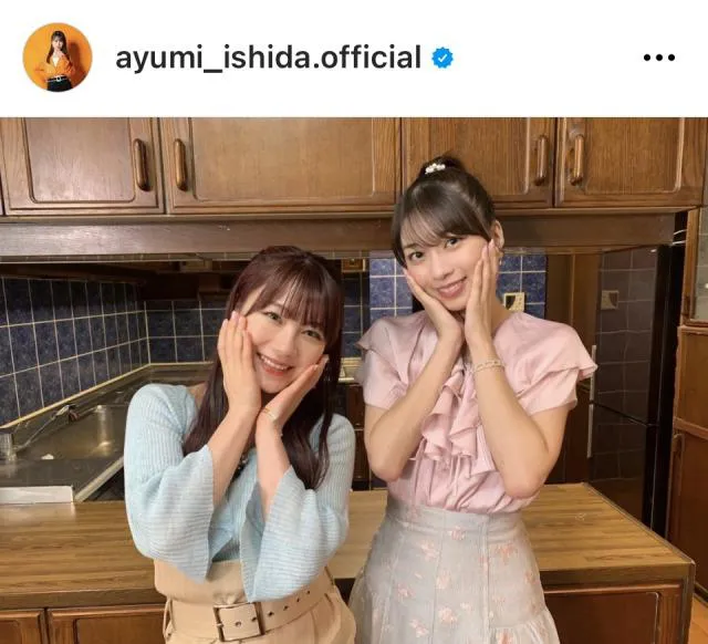 ※画像は石田亜佑美Instagram(ayumi_ishida.official)より