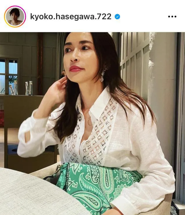 ※画像は長谷川京子Instagram(kyoko.hasegawa.722)より