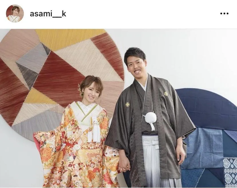 ※紺野あさ美公式Instagram(asami__k)より