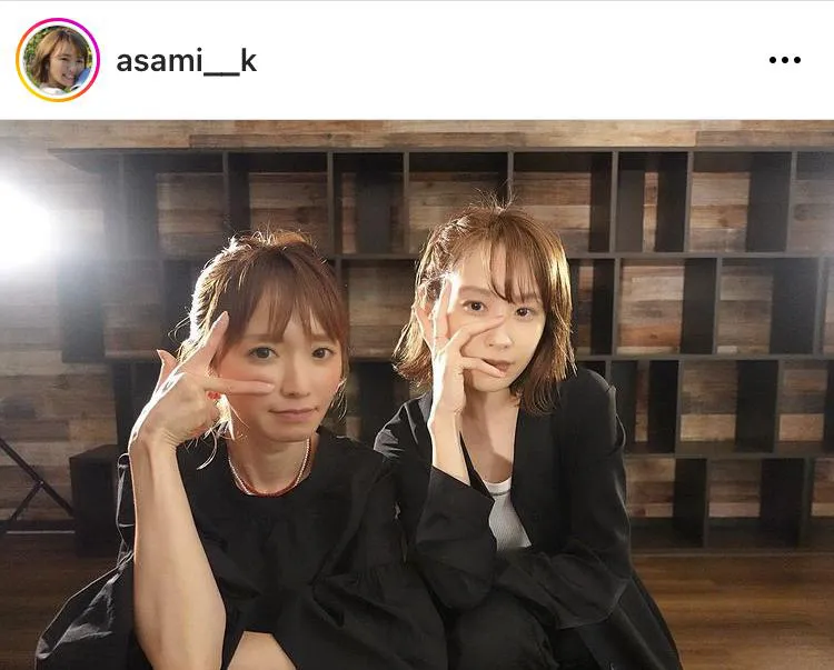 ※紺野あさ美公式Instagram(asami__k)より