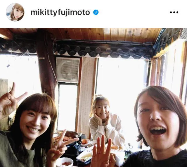 ※画像は藤本美貴Instagram (mikittyfujimoto)より