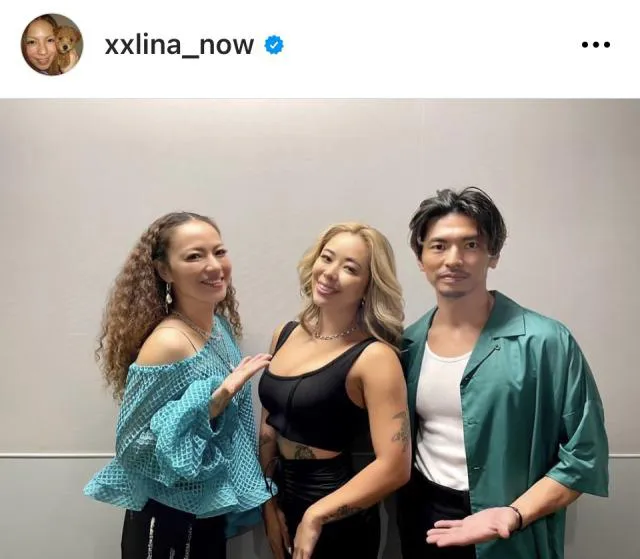 ※画像はMAX・LINAのInstagram (xxlina_now)より