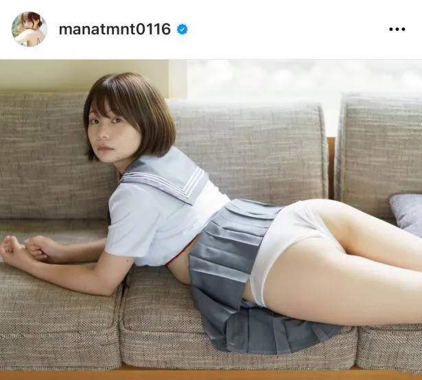 ※真奈オフィシャルInstagram(manatmnt0116)より