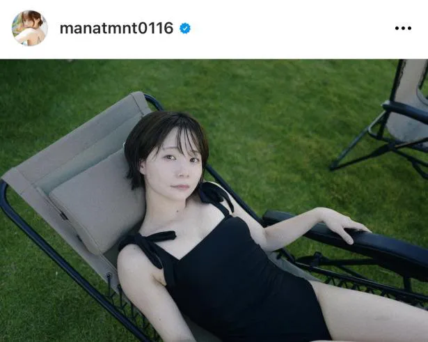 ※真奈オフィシャルInstagram(manatmnt0116)より