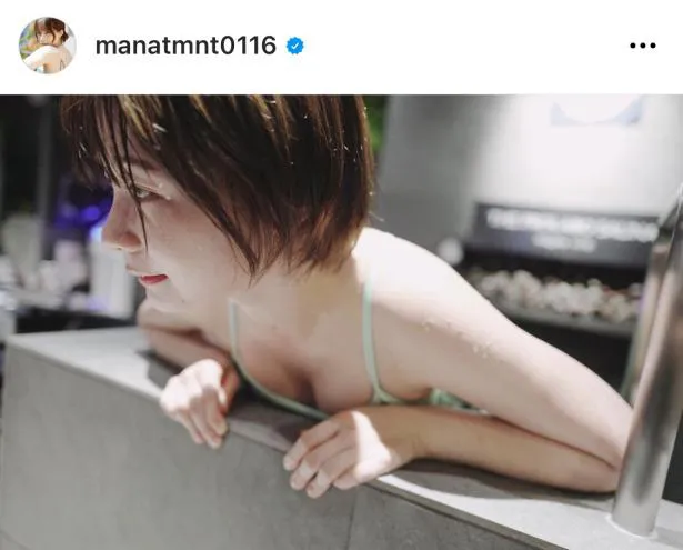 ※真奈オフィシャルInstagram(manatmnt0116)より