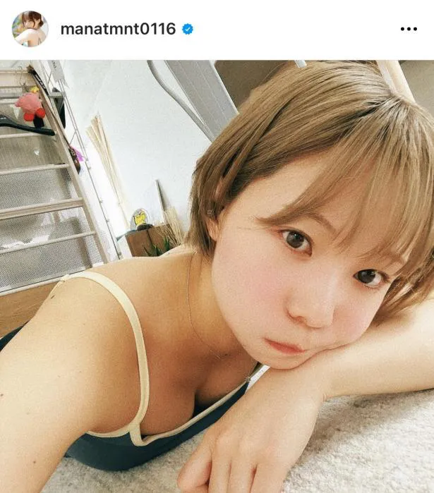 ※真奈オフィシャルInstagram(manatmnt0116)より