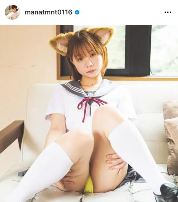 ※真奈オフィシャルInstagram(manatmnt0116)より