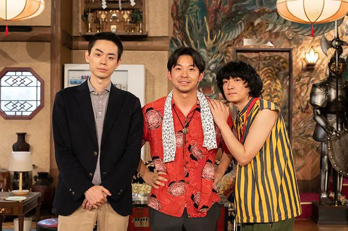 (左から)「ジャパニーズスタイル」にゲスト出演する菅田将暉、主演の仲野太賀、共演の石崎ひゅーい