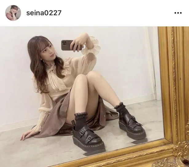 ※竹内星菜オフィシャルInstagram(seina0227)より