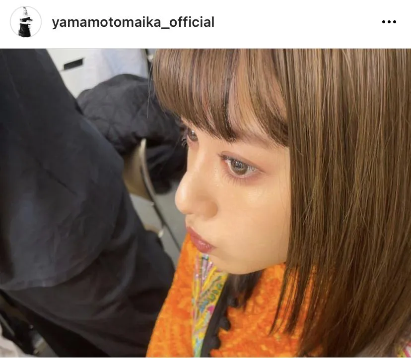 ※山本舞香公式Instagram(yamamotomaika_official)より