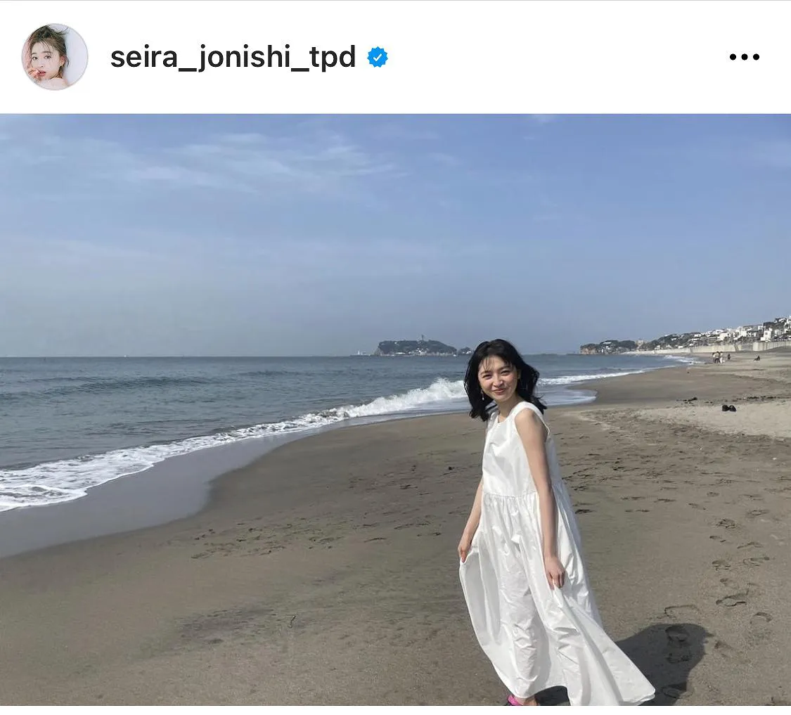 ※画像は上西星来(seira_jonishi_tpd)公式Instagramのスクリーンショット