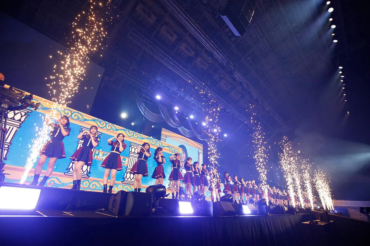 「HKT48 11th anniversary LIVE 2022 ～未来へのメッセージ～」より