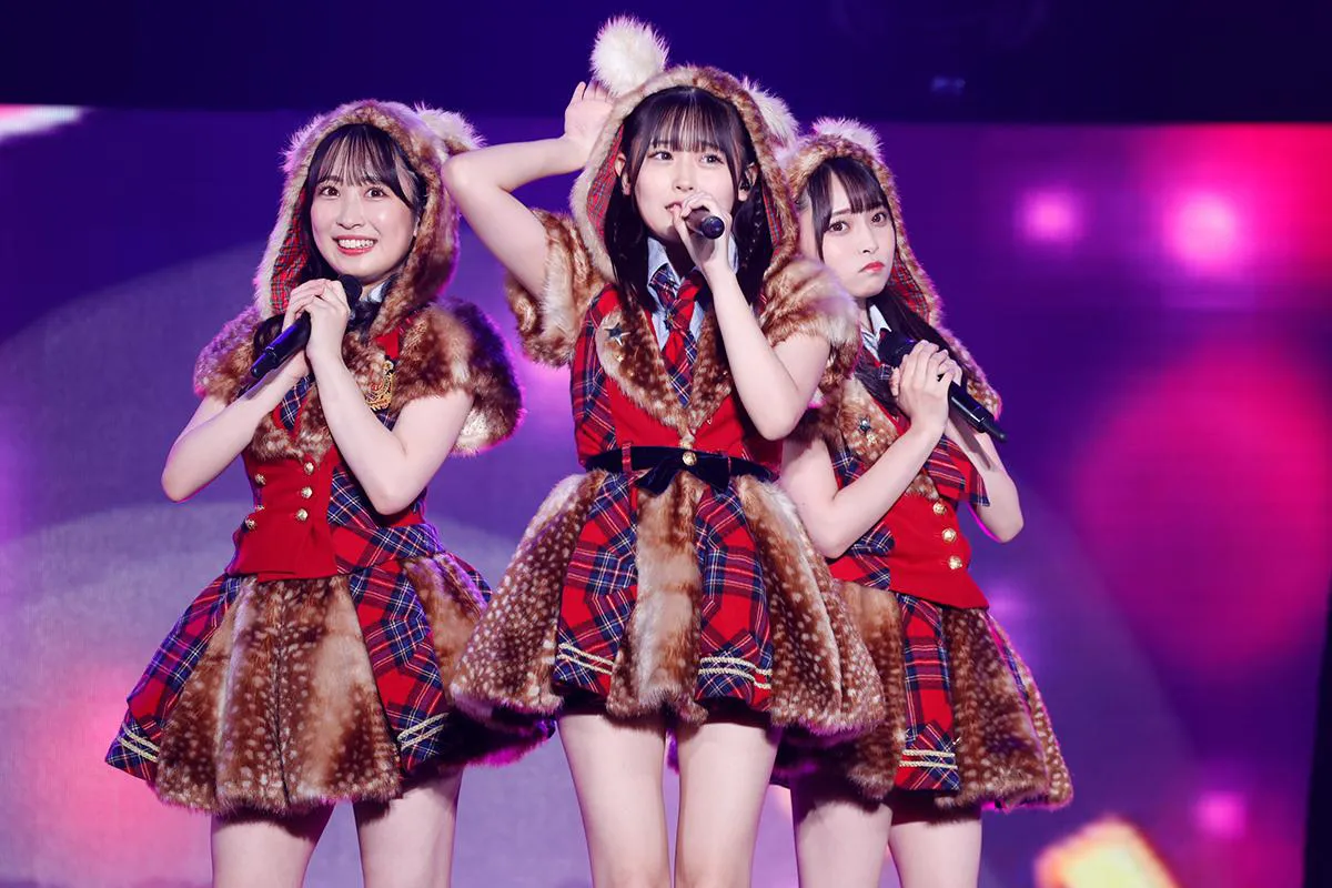 「HKT48 11th anniversary LIVE 2022 ～未来へのメッセージ～」より