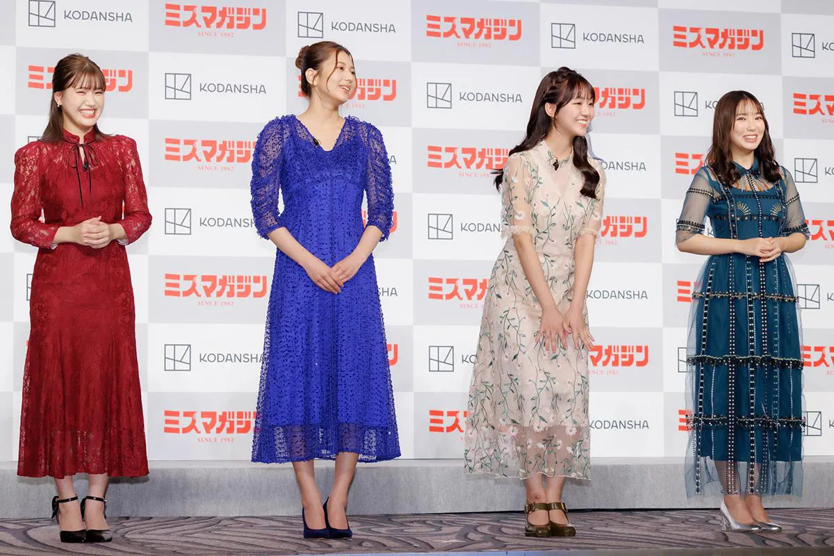 和泉芳怜、新井遥、豊田ルナ、沢口愛華