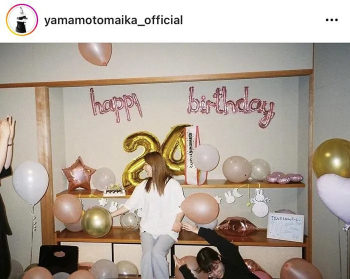 ※山本舞香公式Instagram(yamamotomaika_official)より