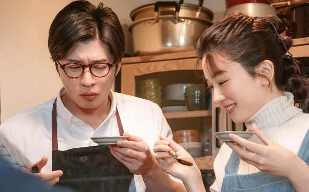 【写真】田中圭＆永野芽郁、一緒に料理する姿がかわいい！